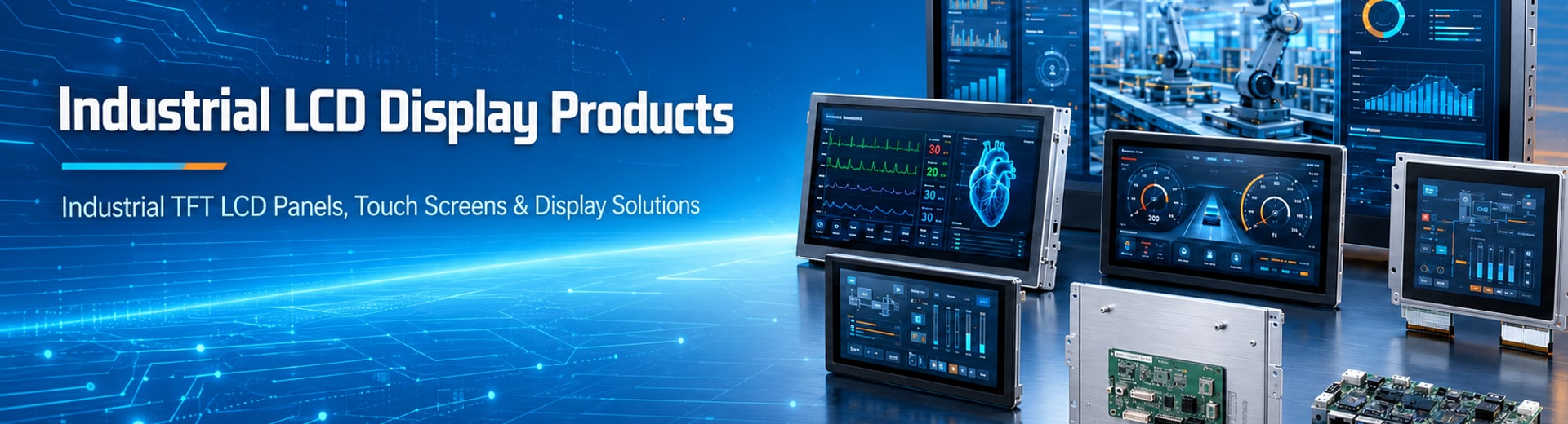 Industrial LCD screen