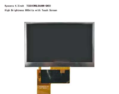 Touch Screen Kyocera Original industrial grade 4.3 Inch TCG043WQLBAANN-GN50 LCD