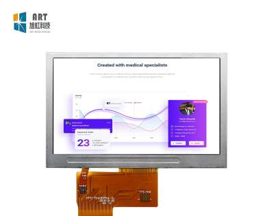 XH-T043QPS-01 4.3inch, 480*272, 500nits, 40pins, TTL I/F, IPS LCD Module