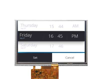 XH-T050QWH-03P 5.0nch, 800×480 , 400nits, 40pins, TTL I/F, , ILI6122+ILI5960