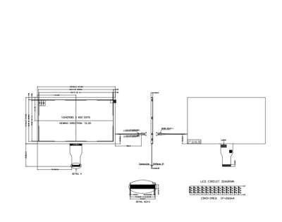 ZW-T101BAEA-01 10.1 inches, 1024 * 600, 380nits, MIPI, EK79007AD2, 40pins