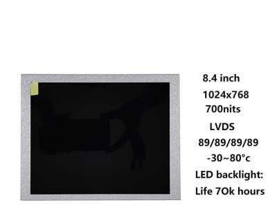 G084XAN01.0 8.4" High Brightness LCD | Wide Temperature Industrial Display